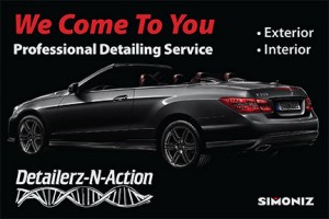 Detailerz-N-Action Postcard