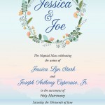 Jessica's Wedding Program