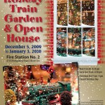 2009 Train Garden Poster