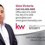 Gino Victoria Business Card